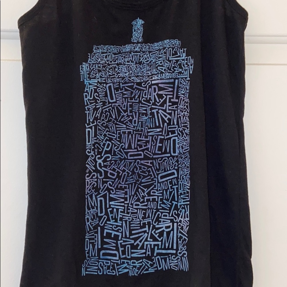 NWOT DR Who tank top